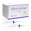 100 Pack 5ml 21Ga 1.5 Inch Industrial Syringes, Plastic Disposable Syringe for Scientific Labs, Liquids Refilling and Measuring - style: 5ml-21G 1.5"