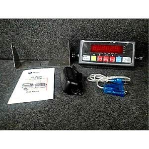 Liberty LS-IN202 Digital Indicator for Floor Scale – NTEP Legal for Trade Weighing Indicator with LED Digital Display – Compatible with Any Scale Base with RS-232 Connectivity