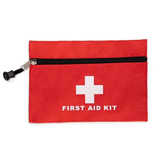 Red First Aid Bag Empty First Aid Kit Empty Waterproof First Aid Pouch Small Mini for First Aid Kits Pack Emergency Hiking Backpacking Camping Travel Car Cycling (Red, 7.9x5.5 6 Pack) - color: Red, size: 7.9x5.9 Inch (Pack of 6)