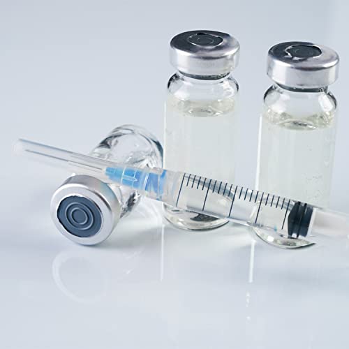 15 Pack 3ml 23Ga Plastic Syringe with Measurement for Scientific Labs and Industrial Dispensing, Disposable Individually Wrapped (15, 3ml-23Ga) - size: 3ml-23Ga