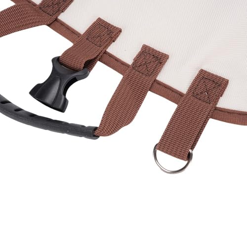 Adjustable Pet Sling Carrier - Breathable Oxford Shoulder Strap Harness, Portable Travel Support with 59-Inch Leash for Small Medium Dogs Cats (Small)