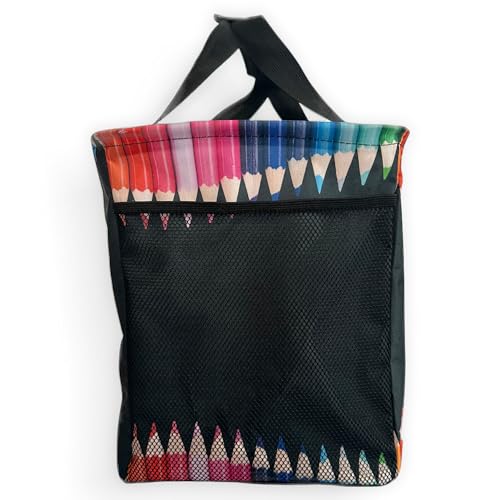 Large Collapsible Tote - color: Teach Love Inspire
