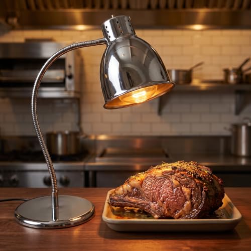 Single Bulb Heat Lamp for Food 250w Food Warming Light Buffet Warmer Lamps for Fries,Fried Food,Pizza,Donuts,Pastas
