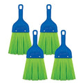 LOLA Whisk Broom, Hand Brush, 4 Pack Durable Bristles, Whisks Away Dirt & Debris, Compact, Hang Hole for Easy Storage, Indoor/Outdoor - size: 4 Pack, style: 2026 Model