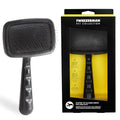 Tweezerman Slicker Brush for Pets-Grooming Brush with Coated Bristles