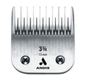 Andis 64133 UltraEdge Skip-Tooth Blade, 3-3/4in, 1/2in Cut, Chrome | Carbon & stainless steel resists rust/heat, fits AGC, BDC, BGC, BGR, DBLC, MBG & SMC dog clippers - style: 3 3/4 Skip Tooth Blade (Pack of 1)