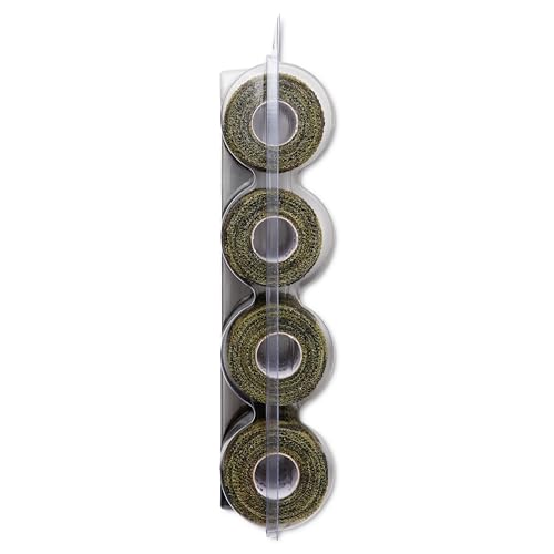 OVIK Health PowerFlex Equine – Extra Strong Self-Adhering Bandage Wrap – Wound Care, Compression & Support Bandage for Horses, Cows & Dogs – Woodland Camo, 4 inch, 4 Rolls (Resealable Case) - color: Camo