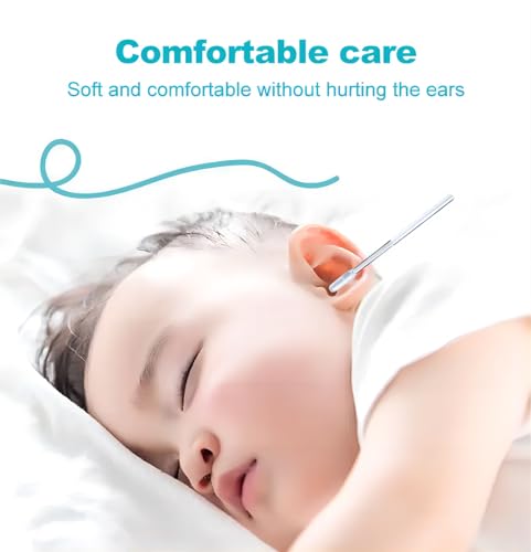 Sticky Ear Cleaning Stick, 2026 New Reusable Ear Wax Removal Tools with Dust Cover Packaging, Earwax Removal Adhesive Swabs for Kids and Adults (Small, 48PCS) - color: Small, size: 48PCS