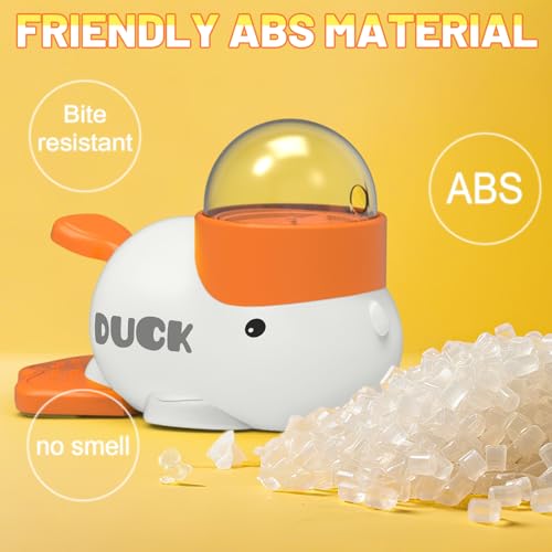 Dog Interactive Treat Dispenser Toy Food Puzzle Slow Feeder Duck-Shaped Dog Puzzle Feeders for Small Medium Dogs Cats IQ Training Reduces Bloating for Healthy Eating (White) - color: WHITE