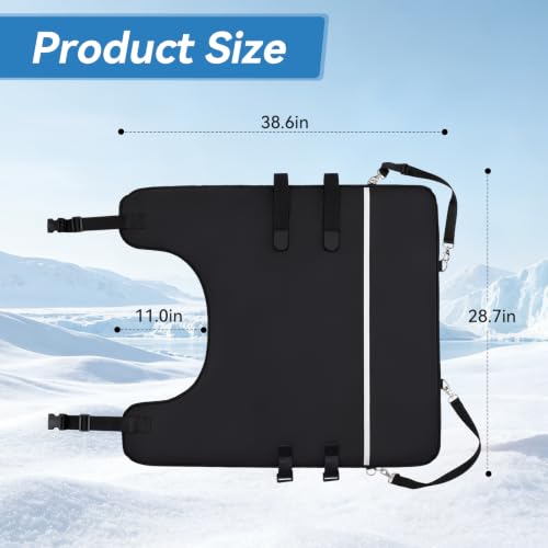Waterproof Goat Blanket with Removable Liner for Winter | 600D Waterproof Goat Coat With Removable Liner, Reflective Strips, Adjustable Straps For Winter Warmth
