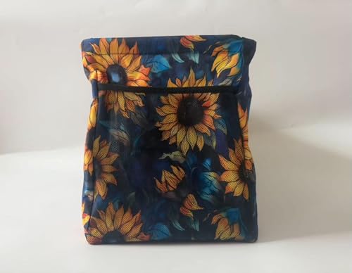 Large Collapsible Tote - color: Pretty Sunflowers