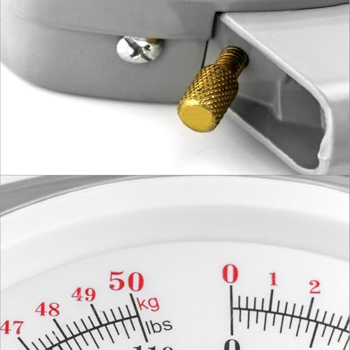QWORK 2 Pack Precision Hanging Scale, 110lbs / 50kg Capacity, Dual Unit, Heavy Duty - size: 110 lb / 50 kg (2-Pack)