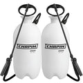 CHAPIN 2-Gallon Pump Sprayer, Reliable Spray for Daily Use, 2pk | Lightweight tank; for home and garden use, for weed control, plant feeding and cleaning with adjustable nozzle and long hose - size: 2 Gallon, 2Pack