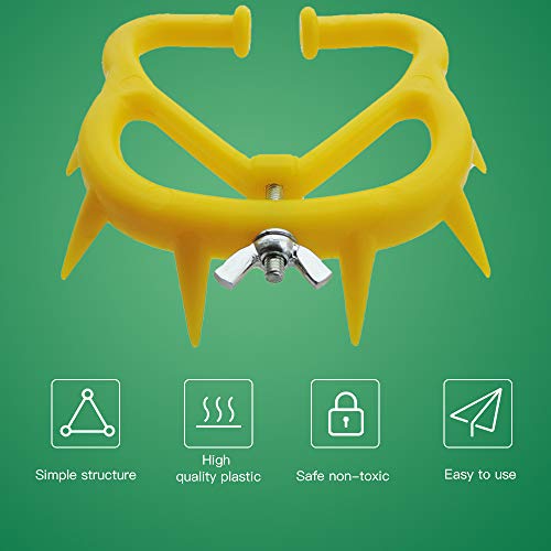 Plastic Calf Cow Cattle Nose Ring Weaning Weaner Anti Sucking Milking Stop Farm Products