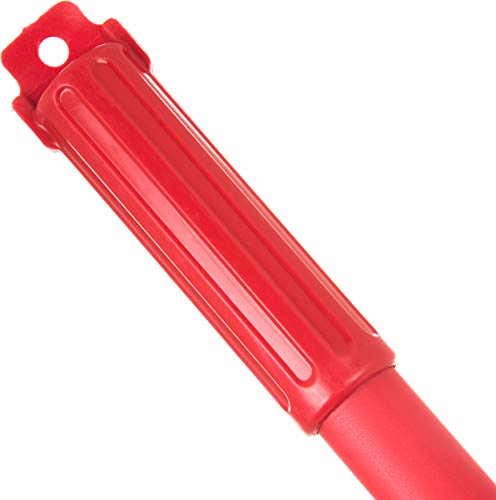 SPARTA 40352C05 Nylon Paddle Scraper, Long Handle, Waterproof With Color Coded System For Commerical Kitchens, 40 Inches, Red