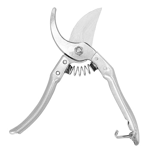 Goat Hoof Trimmers Pig Trotter Shears Pliers Animal Toe Nails Trimming Repairing Tool for Sheep, Alpaca, Lamb, Pig Hooves Multiuse Carbon Steel Trimmer (Silver) - color: Silver