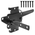Gate Latch, Outdoor Fence Gate Lock, Adjustable Strike | Heavy duty outdoor gate latch with adjustable strike plate for wood fences and metal gates; for garden, yard and farm use. - size: Latch