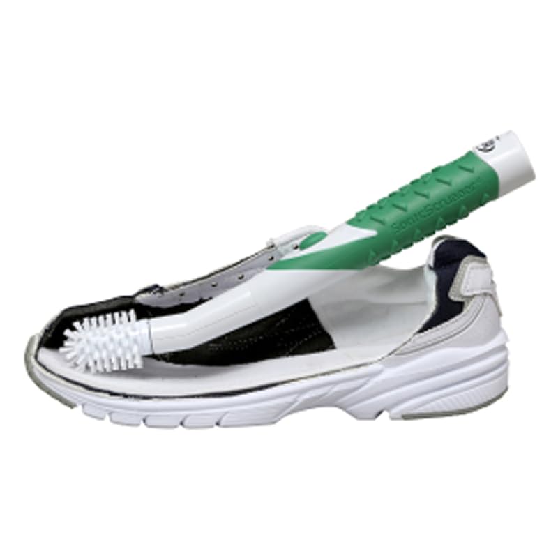 Sonic Scrubber – Shoe Cleaning Power Brush | Dual Heads for Inside & Out | Deep-Clean Tool for Sneakers, Boots & More | 2 Brush Heads Included