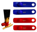 A.D.P. R2 Chicken Supplies Spur & Leg Protect Red Blue 2 Pair, Rooster Booster Protection Rooster Chicken Mitt Safety Poultry Hen Botas para GALLOS BREEDING, Best Rubber