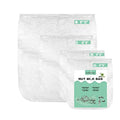 4 Pack Multi-Size Nut Milk Bag Reusable Food Strainers Nut Bags | for Straining Almond/Soy Milk Greek Yogurt for Cold Brew Coffee Tea Beer Celery Juice（2 * 4"x6"、6"x8"、8" x12"） - size: 4 pack - 2 * 4''x6''、6''x8''、8''x12''