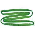 Kerbl Round Sling Double Sheathed, Transport Aid for Wood, Lifting Belt, Slip, Pull Force Direct 2000 kg/Folded 4000 kg, Circumference 4 m, Green