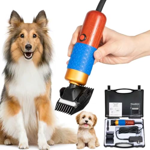 200W Electric Sheep Shears – Professional Animal Clippers with 2 Blades, 10ft Cord, Low-Noise & Safe Design for Sheep, Goats, Alpacas, Horses, Dogs, and Rabbits