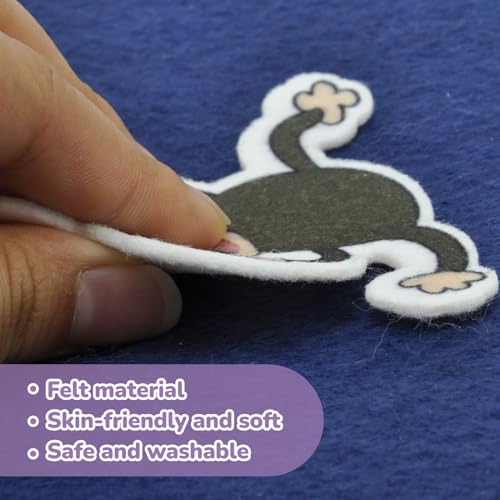 CHEFAN Felt Flannel Board Stories for Toddler,Goldilocks and The Three Bears,Preschool Felt Activities,Flannel Graphic - color: Goldilocks and The Three Bears