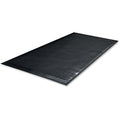 Guardian 14040600 Clean Step Scraper Outdoor Floor Mat, Natural Rubber, 4'x 6', Black, Ideal for Any Outside entryway, Scrapes Shoes Clean of Dirt and Grime - size: 72"L x 48"W x 0.2"Th