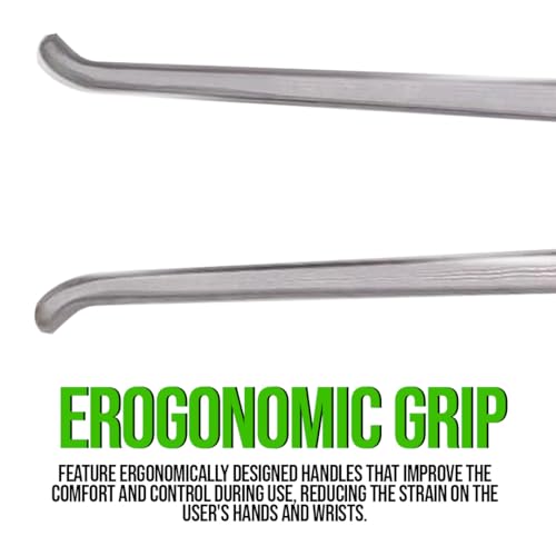 14-Inch Hoof Nipper - Premium Vanadium Steel Farrier Tool with Dull Finish for Precision Horse Hoof Trimming, Rust-Resistant, Ergonomic Grip, and Long-Lasting Durability