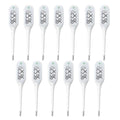 8 Seconds Basal Thermometer for Adult & Kids, Accurate & Safe Thermometer (13 Pack) | Fever Alarm and Memory Recall, Oral, Ovulation or Underarm Use - size: 13 Pack