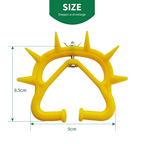 Plastic Calf Cow Cattle Nose Ring Weaning Weaner Anti Sucking Milking Stop Farm Products