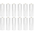 Immuson 12" x 20" Plastic Produce Bag on a Roll Food Storage Bags Clear Plastic Produce Bag for Fruits, Vegetable,Bread, Kitchen Bags (4200 Bags-12 Roll) - size: 12 Roll-4200 Bags