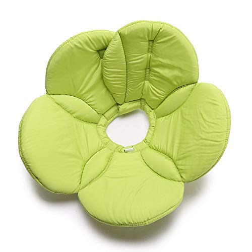 Dogs Cats Medical Grooming Pet E-Collar Recovery Remedy Protective Dog Lick Caught Soft Sponge Adjustable Postoperative Kit for Small and Medium Dog (Green, L (neck's Girth 12.6" to 13.3")) - color: Green, size: L (neck's girth 12.6" to 13.3")