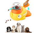 Interactive Dog Treat Dispenser Toy | Cute Duck Slow Feeder & Food Puzzle for Cats Puppies - Durable IQ Training Pet Toy for Boredom Relief & Healthy Digestion