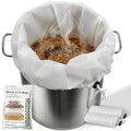 2 Pack BIAB Brewing Bag, 26" x 22", 250 Micron Reusable Fine Mesh Brew Bags with Reinforced Stitching & Drawstring, Heavy Duty Nylon Straining Bag for All Grain Home Brewing & Beer Wine Cider - size: 2Pack 26" X 22"