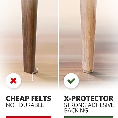 Felt Furniture Pads X-PROTECTOR 181 PCS Premium Furniture Pads - Felt Pads Furniture Feet Best Wood Floor Protectors - Protect Your Hardwood & Laminate Flooring! | Furniture Feet Best Wood Floor Protectors - Protect Your Hardwood & Laminate Flooring! - si