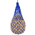 Slow Feeder Hay Nets Feed Bag for Horses, Extra Thick 40" Slow Feed Hay Net with 2" Holes Hanging Bags for Goat and Livestock Supplies (Blue - color: Blue