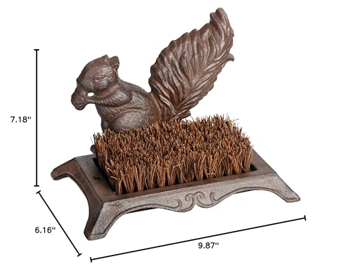Esschert Design Boot Brush Squirrel