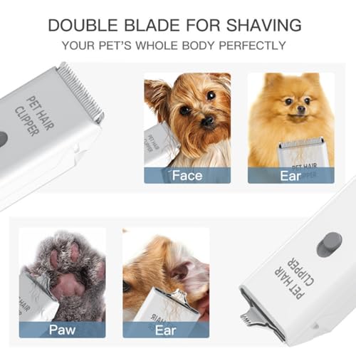 Detatchable Replacement Blades for Dog Clipper,Replacements Blades for Dogs and Cats Grooming Clippers,3 PCs Replacement Blades Only - color: Tb006-3pc