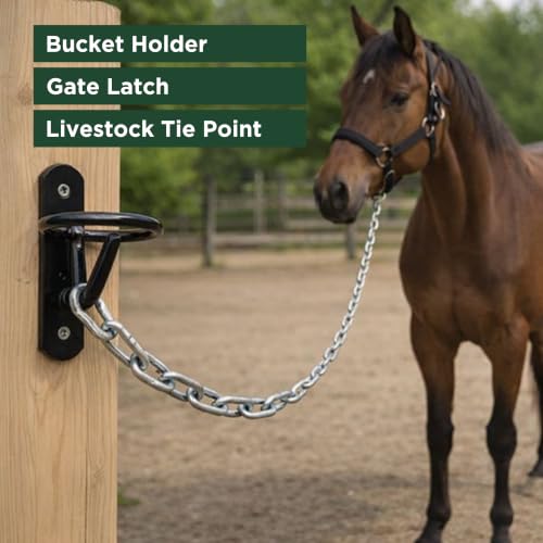SCENIC ROAD Bucket Hook & Gate Latch 5-6 Gallon Heavy Duty (Pack of 6) - size: Pack of 6