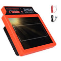 LFGS25 Solar Electric Fence Charger, 25 Miles Solar Charger,0.5J Portable Powered Charger with Day or Night Mode for Livestock, Cattle Sheep, Pigs, Horses - size: LFGS25