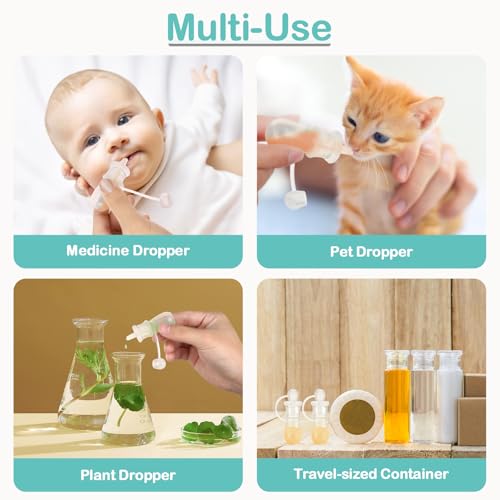 BumbleBee Colostrum Collector Syringes Reusable Breast Milk Collector, Multi-Use Colostrum Container with Storage Case, Cotton Wipe & Cleaning Brush, BPA Free, 5ml-6pcs