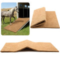 Tinideya Horse Trailer Mat 4x6 ft, Natural Coconut Coir, Heavy Duty Woven Design for Horse & Livestock Trailers, Durable Flooring Padding, Easy to Clean, Indoor & Outdoor Use