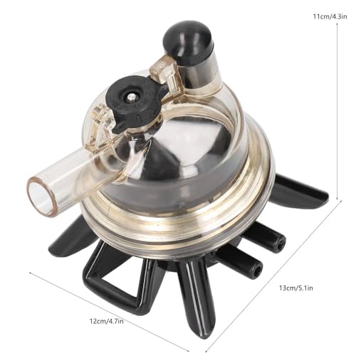 Milking Claw Milk Collector, 150ml Plastic Replacement Part, Transparent Brown for Cow Sheep Goat Milking Machine
