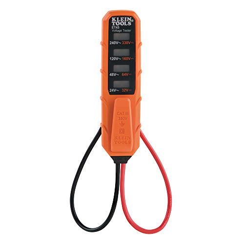Klein Tools MM320KIT Digital Multimeter Electrical Test Kit, Non-Contact Voltage Tester, Receptacle Tester, Carrying Case and Batteries