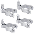 1-5/8" Chain Link Fence Frame Gate Post Male Hinge, Pack of 4, Galvanized Steel Gate Hinge for Fence Posts, Bolts & Nuts Included - size: 1-5/8" Male
