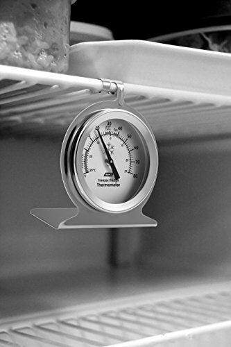Camco 42114 Thermometer - Refrigerator/Freezer/Dry Storage (Pack of 12) - size: One Size (Pack of 12)