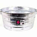 Behrens Tub 10.5 Gal Round Galvanized
