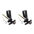 4½" T-Handle Shed Door Lock Handle with Lock Keyed Alike Garage t Handle Shed Latch Hardware Locking Handle 4.5“ T-Handle Lock with 8 Keys self-Drilling Screws and Allen Wrench 2kits - size: 4½" T-Handle Lock 2kits