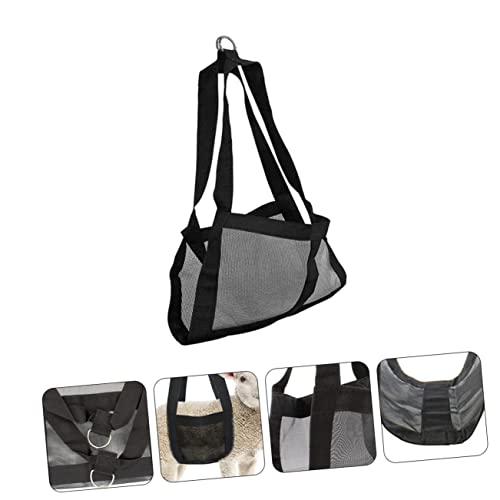 balacoo Breathable Calf Sling for Weighing Small Animals Pet Weight Sling with Mesh Design for Goats Puppies Dogs and Livestock 18.89X11.81 Inch Durable Animal Suspension Equipment